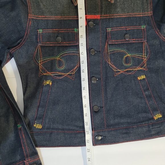 MARITHÉ FRANCOIS GIRBAUD VINTAGE DENIM JACKET - Picture 16 of 16